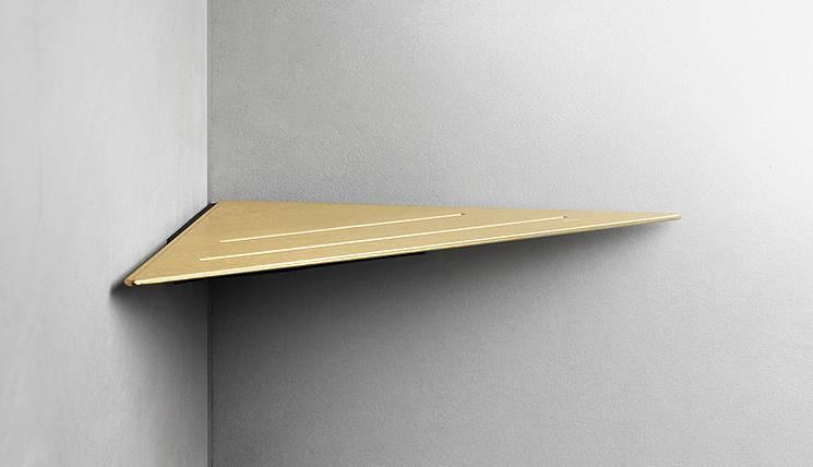 Unidrain ReFrame hj&oslash;rnehylde - Messing