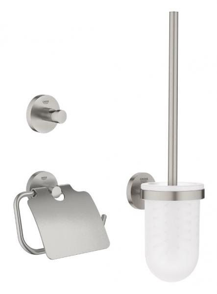 Grohe Essentials tilbehørssæt 3 i 1 - Steel Grohe Essentials tilbehørssæt 3 i 1 - Steel