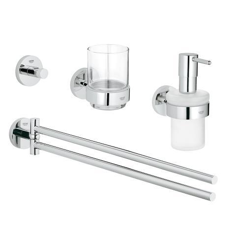 Grohe Essentials tilbeh&oslash;rss&aelig;t 4 i 1 - Krom