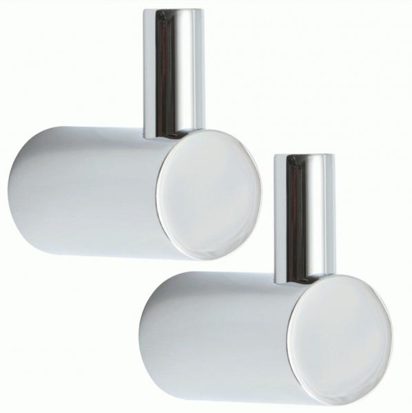 Lavabo Luna h&aring;ndkl&aelig;dekrog m/tap - 2 stk - Krom