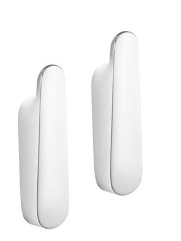 Pressalit Style h&aring;ndkl&aelig;dekrog - 2 stk - Krom