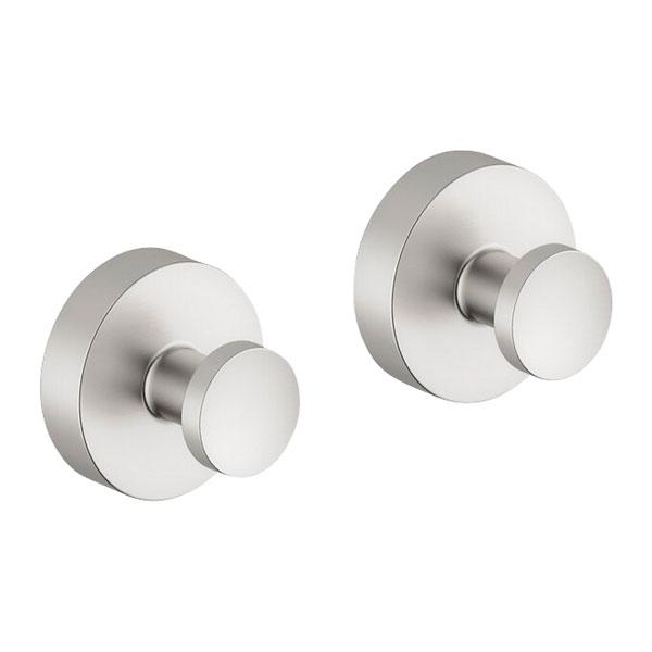 Damixa Zen h&aring;ndkl&aelig;dekrog m/roset 2 stk. - Steel