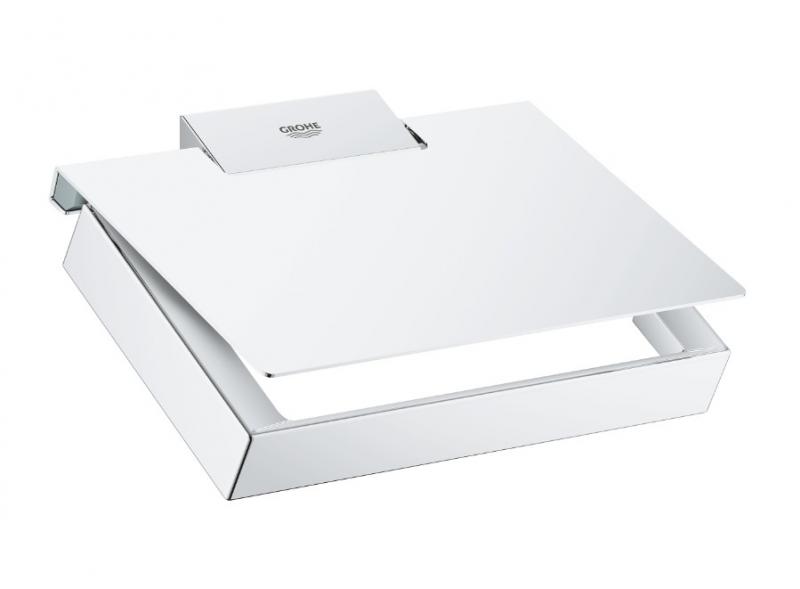 Grohe Selection Cube toiletpapirholder m. låg Grohe Selection Cube toiletpapirholder m. låg