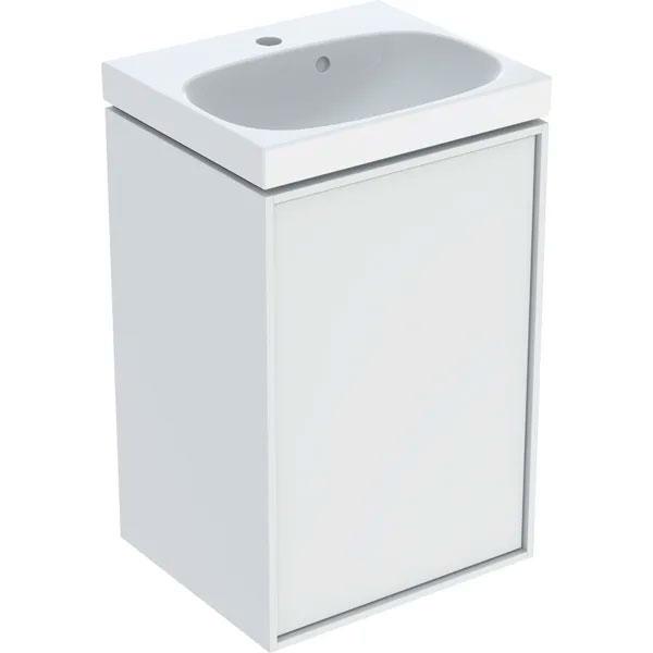 Ifö Sense Art 45 kompakt møbelsæt m/låge - Mat hvid Ifö Sense Art 45 kompakt møbelsæt m/låge - Mat hvid