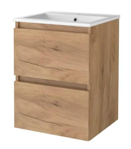 Sanibell Basicline m&oslash;bels&aelig;t 50 m/integrerede greb - Whiskey eg