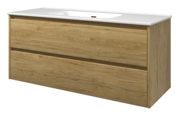 Sanibell Proline møbelsæt 120 m/integrerede greb - Ideal eg Sanibell Proline møbelsæt 120 m/integrerede greb - Ideal eg