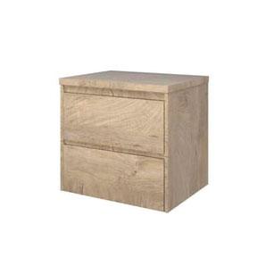 Sanibell Proline 61 underskab m/bordplade og skuffer - R&aring; eg