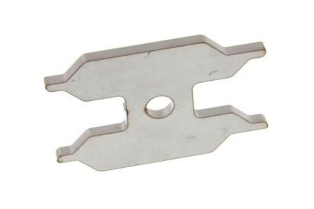 Blanco n&oslash;gle til at afmontere afd&aelig;kningsringen