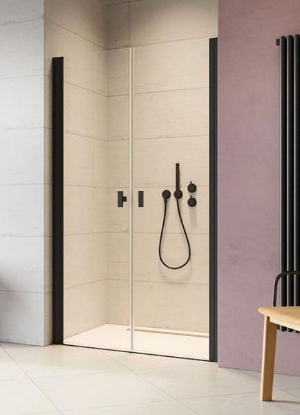 Str&oslash;mberg Noma 30 dobbelt svingd&oslash;r 800mm - Mat sort