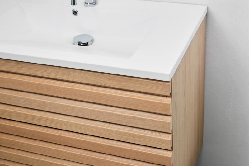 Cassøe Class 60 underskab - Hvidpigmenteret eg m/lameller Cassøe Class 60 underskab - Hvidpigmenteret eg m/lameller