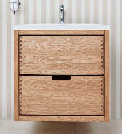 Cass&oslash;e Solid 80 underskab - Massiv eg