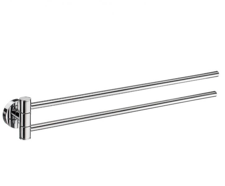 Smedbo Home svingbar h&aring;ndkl&aelig;destang - Krom