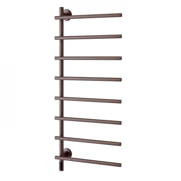 Cassøe Lazio håndklædetørrer til el - Mat bronze Cassøe Lazio håndklædetørrer til el - Mat bronze