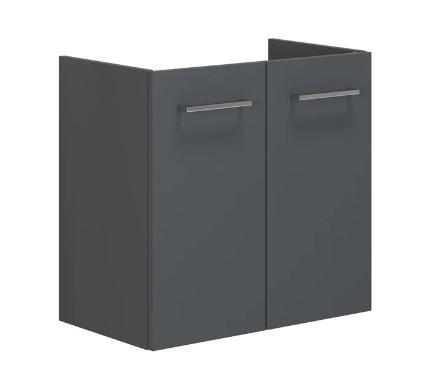 Outlet - Dansani Mido+ 60 underskab m/l&aring;ger - Gr&aring; mat