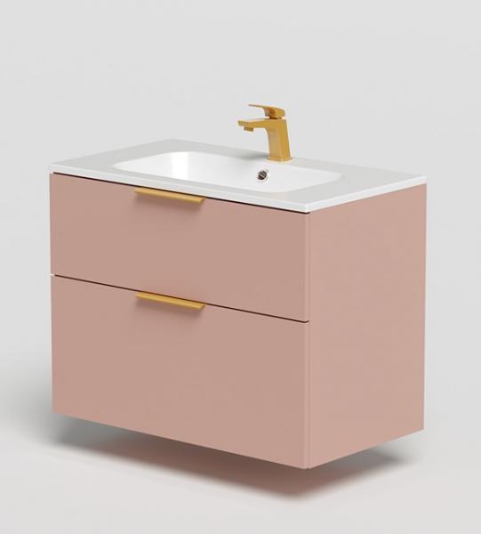 Str&oslash;mberg Altus 80 vaskeskab - Rosa