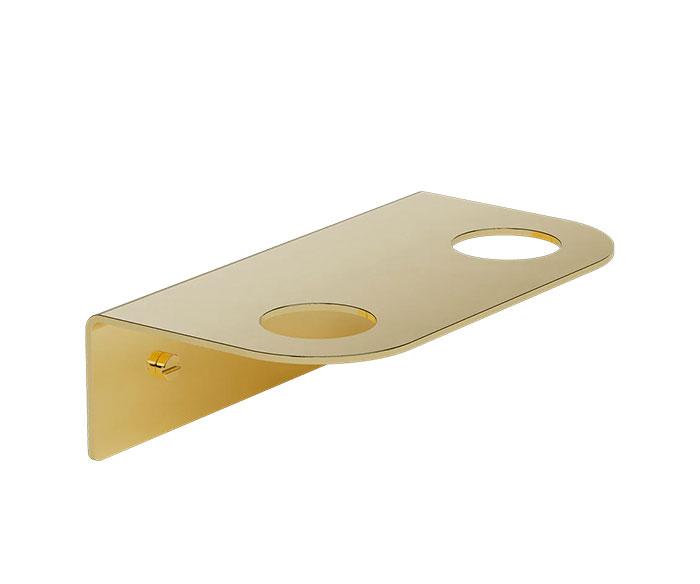 Toni Copenhagen dobbelt s&aelig;beholder t/v&aelig;g - &AElig;gte messing