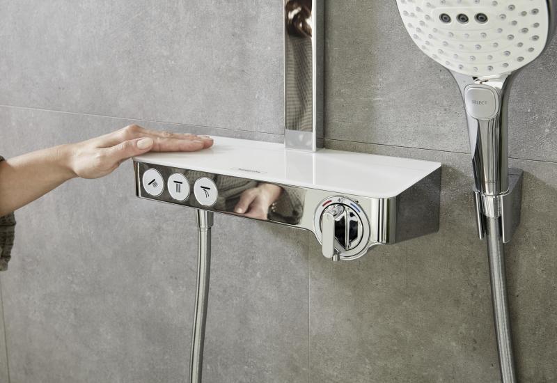 hansgrohe Raindance Select E 300 3jet Showerpipe
