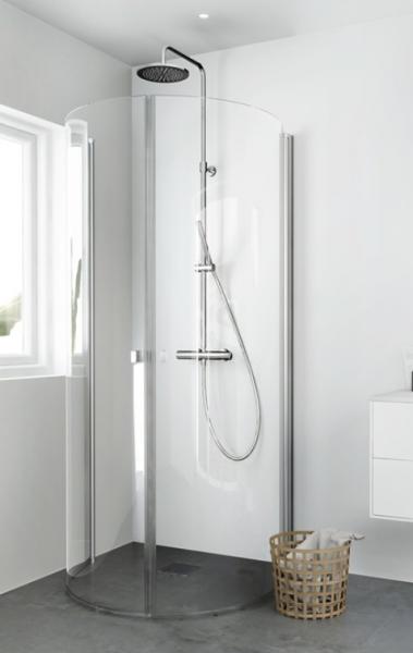 Hafa Igloo PRO U bruseniche til lige bagvæg eller hjørne - 80x95 cm Hafa Igloo PRO U bruseniche til lige bagvæg eller hjørne - 80x95 cm