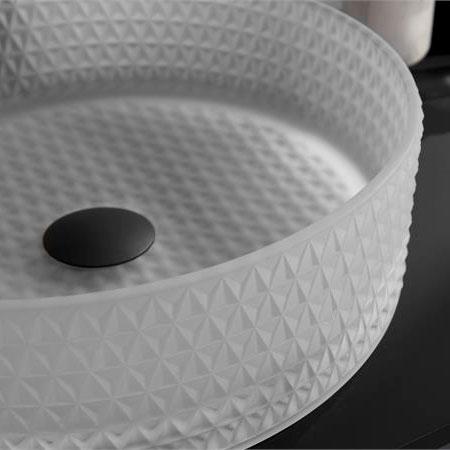 Cass&oslash;e Morello 36 fritst&aring;ende bowlevask - Glas/Mat hvid