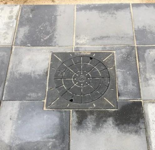 Lauridsen 315 x 100 mm firkantet karm m/ fals - H&oslash;j model