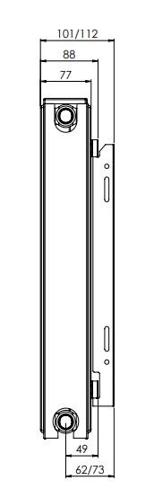 Unite Compact T22-500-400 mm - 6 kvm Unite Compact T22-500-400 mm - 6 kvm