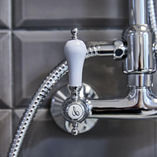 Cass&oslash;e Classic komplet pakke til badev&aelig;relset - Krom