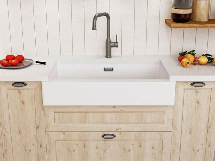 Blanco Vintera XL 9-UF k&oslash;kkenvask - Hvid