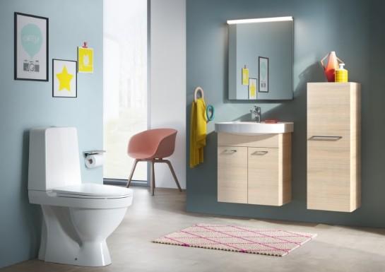 Laufen Kompas Rimless toilet m/skjult S-l&aring;s