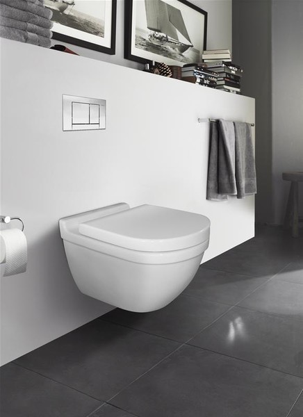 Duravit Starck 3 væghængt toilet m/skjult montering og wondergliss Duravit Starck 3 væghængt toilet m/skjult montering og wondergliss