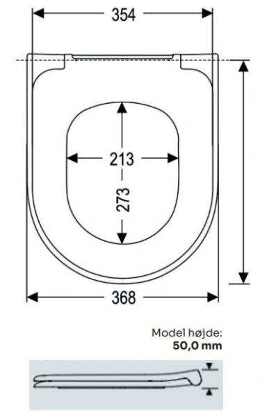 Lavabo Flo toiletsæde m/Soft-close Lavabo Flo toiletsæde m/Soft-close