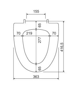 Johansen s&aelig;de Cera/Sign uden l&aring;g hvid