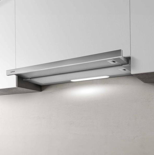 Eico Elite 14 LUX Grix 90 X emhætte til vægmontering m/udtræk - Rustfrit stål Eico Elite 14 LUX Grix 90 X emhætte til vægmontering m/udtræk - Rustfrit stål