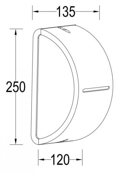 Lutec Architectural Bonn udendørslampe til væg Lutec Architectural Bonn udendørslampe til væg