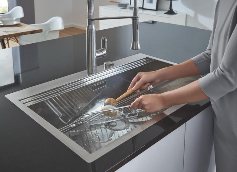 Grohe K800 køkkenvask i rustfrit stål Grohe K800 køkkenvask i rustfrit stål