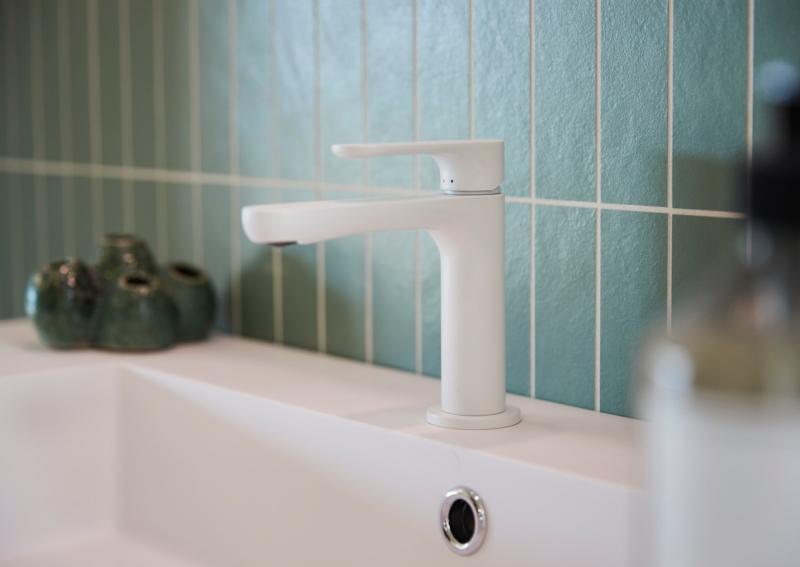 Cass&oslash;e Newform Linfa 2 h&aring;ndvaskarmatur - Mat hvid