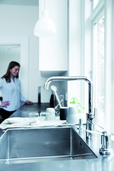 Damixa Silhouet k&oslash;kkenarmatur - Krom