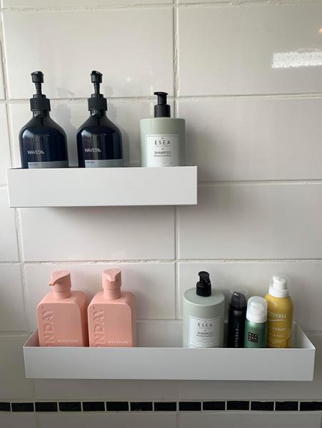 Kriss Athena hylde 50 cm - Hvid Kriss Athena hylde 50 cm - Hvid