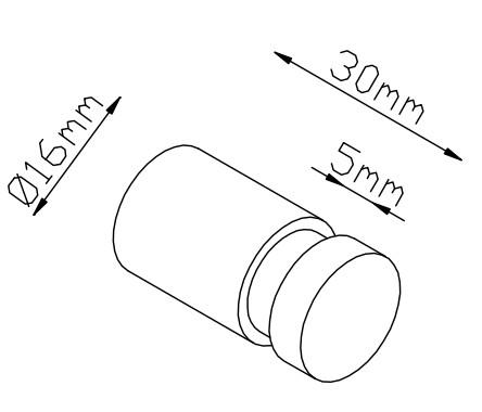 Lavabo Luna håndklædekrog - 2 stk - Mat sort Lavabo Luna håndklædekrog - 2 stk - Mat sort