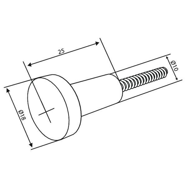 Damixa Zen h&aring;ndkl&aelig;dekrog 2 stk. - B&oslash;rstet kobber