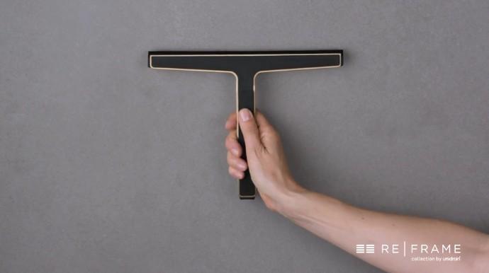 Unidrain ReFrame bruseskraber - Poleret stål Unidrain ReFrame bruseskraber - Poleret stål