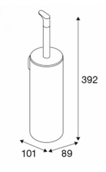 Pressalit Style pakke til badeværelset 2 - Mat sort Pressalit Style pakke til badeværelset 2 - Mat sort