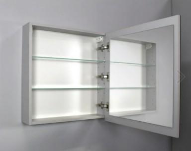 Sanibell Online 60 spejlskab - Gr&aring;