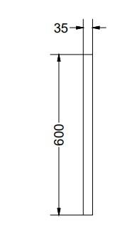 Sanibell Proline spejl &Oslash;60 - Mat sort
