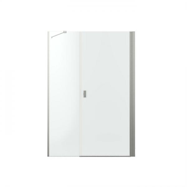 Str&oslash;mberg Noma 45 svingd&oslash;r m/sidepanel 1000mm - H&oslash;jre - Steel