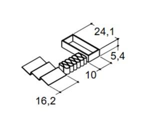 Dansani Luna indretning til øverste skuffe 60/80*35 Dansani Luna indretning til øverste skuffe 60/80*35