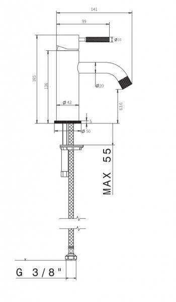 Cassøe Crystal Cut komplet pakke til badeværelset - Børstet stål Cassøe Crystal Cut komplet pakke til badeværelset - Børstet stål