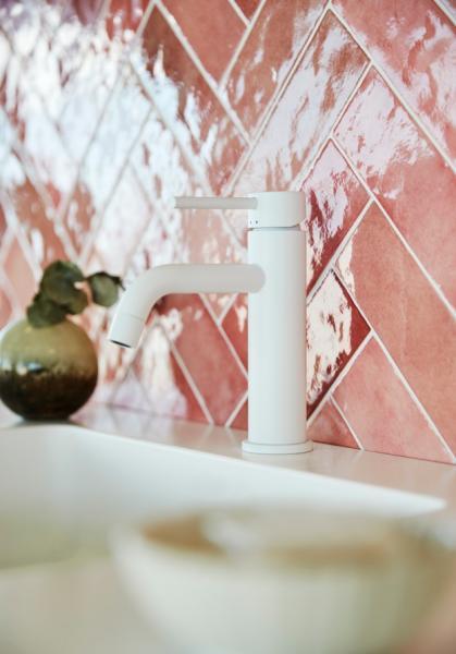 Outlet - Cass&oslash;e Newform XT H&aring;ndvaskarmatur U/bundventil - Mat hvid