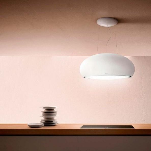 Eico Seashell W frith&aelig;ngende wireh&aelig;ngt emh&aelig;tte - Mat hvid