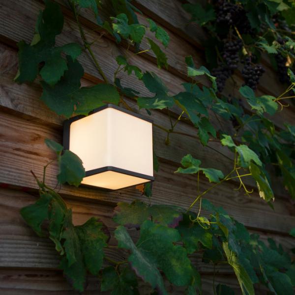 Lutec Architectural Doblo udend&oslash;rslampe til v&aelig;g 3000K