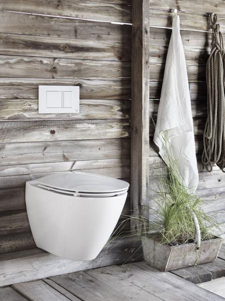 If&ouml; Spira Art RimFree v&aelig;gh&aelig;ngt toilet m/If&ouml; Clean